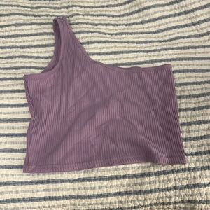 One shoulder tank top